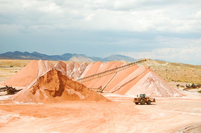 salt-piles